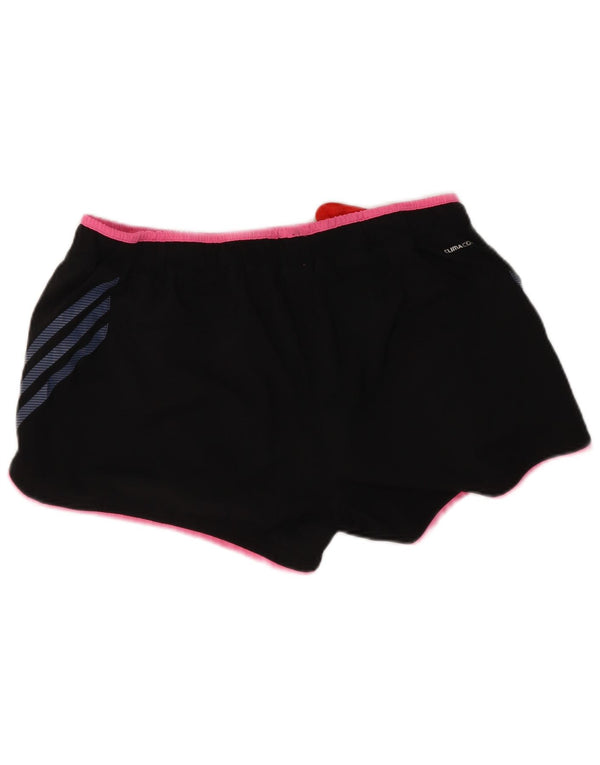Pantaloncini sportivi Adidas Climacool da donna UK 12 medio poliestere nero