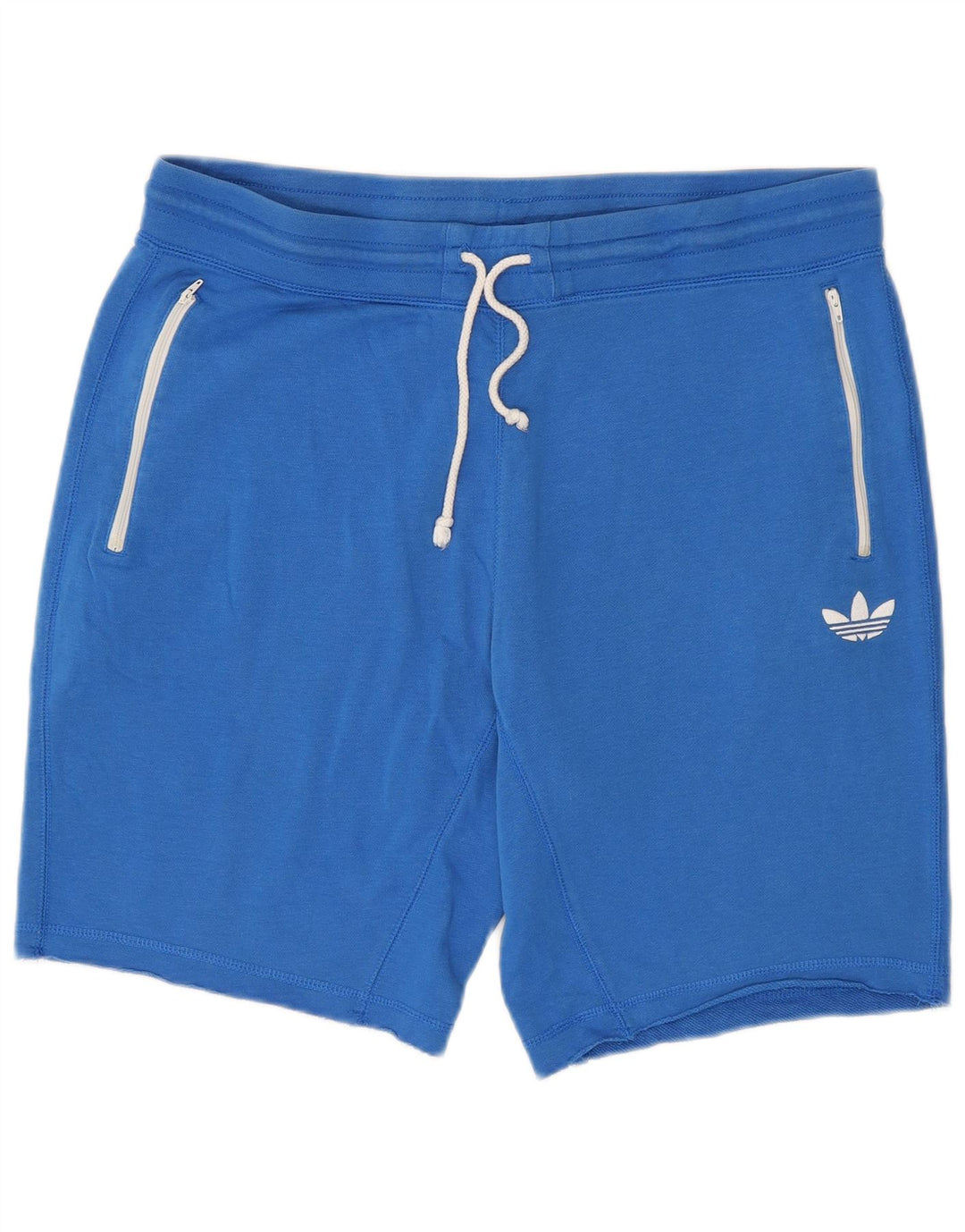 Pantaloncini sportivi Adidas da uomo grandi in cotone blu