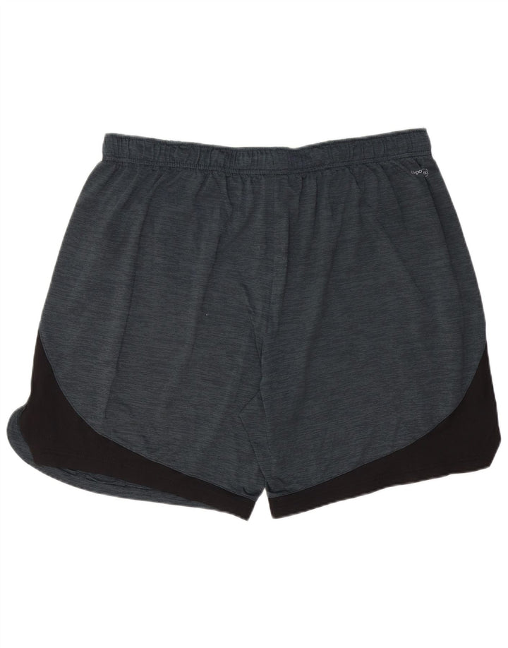 Pantaloncini sportivi da uomo RUSSELL ATHLETIC XL Poliestere color block grigio