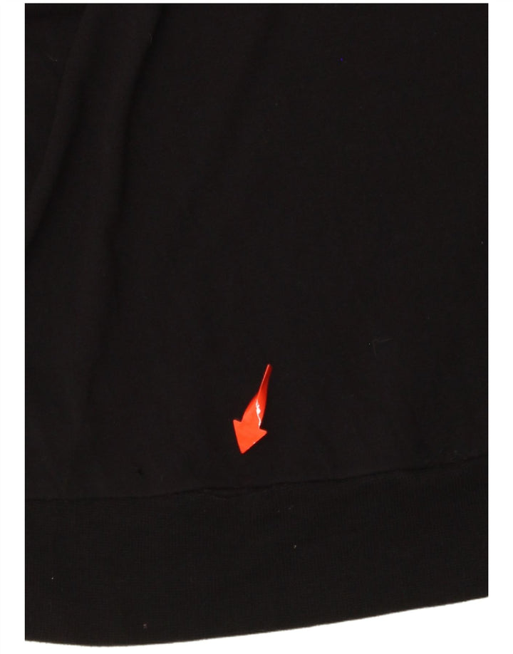 DESIGUAL Camicetta grafica oversize da donna Top UK 16 Large Nero