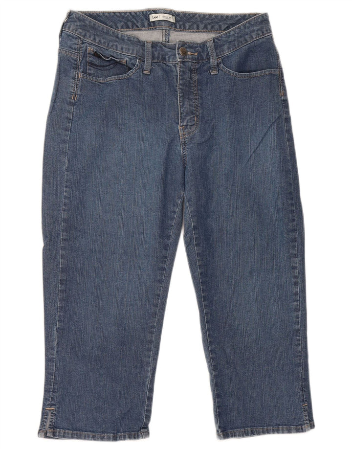 Jeans Capri da donna LEE W30 L19 Blu