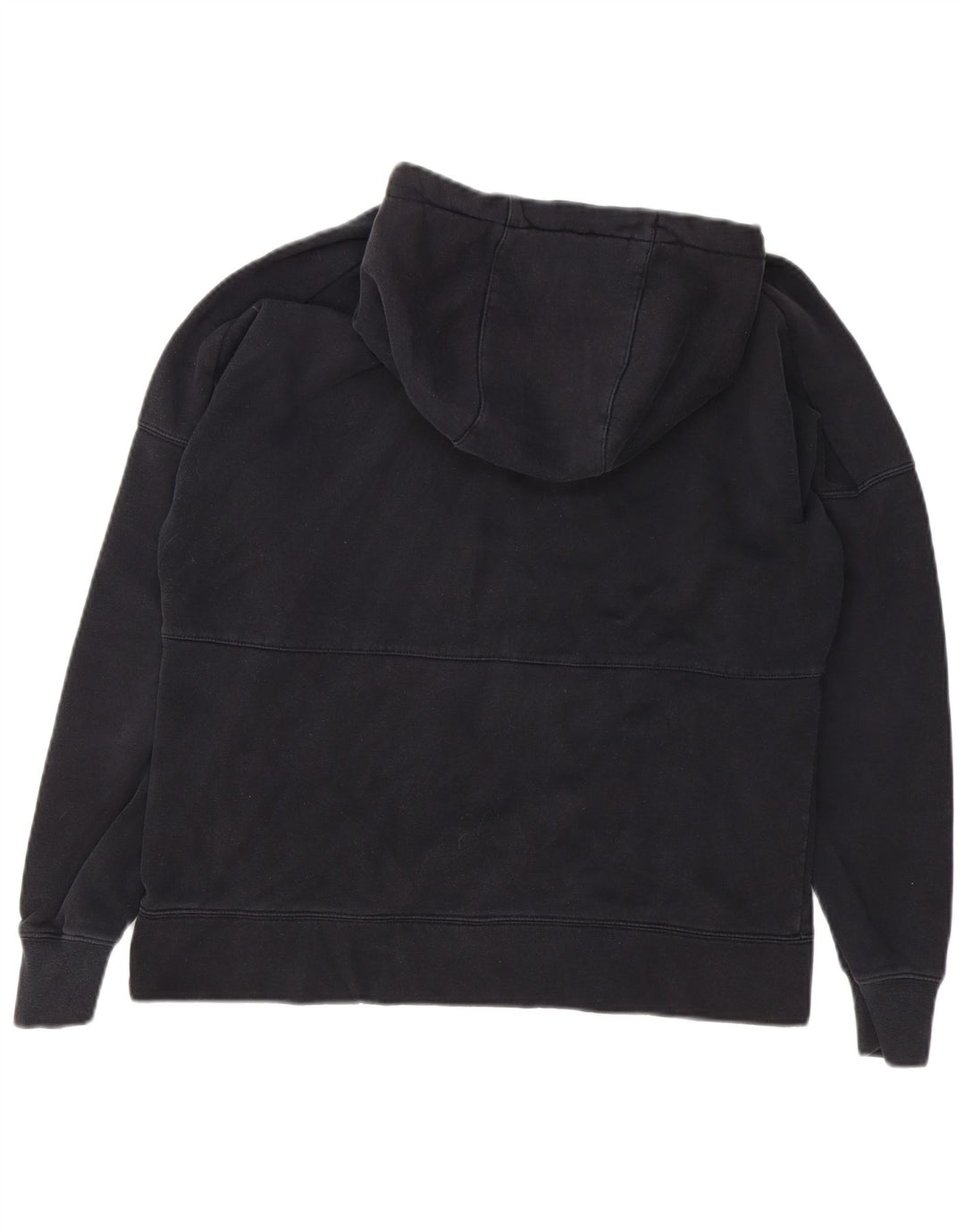 Felpa con cappuccio grafica Nike da uomo in cotone nero medio