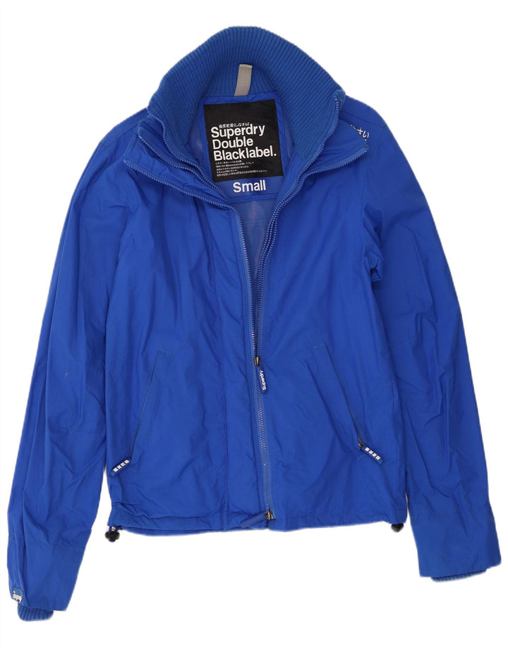 Giacca antipioggia da uomo Superdry UK 36 Small Blue Nylon
