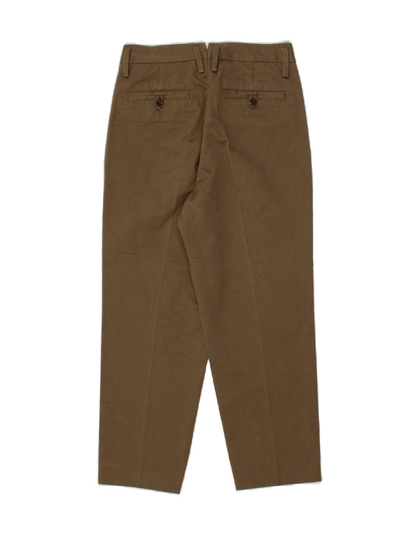 DSQUARED2 Womens Tapered Chino Trousers IT 42 Medium W28 L25 Khaki Cotton