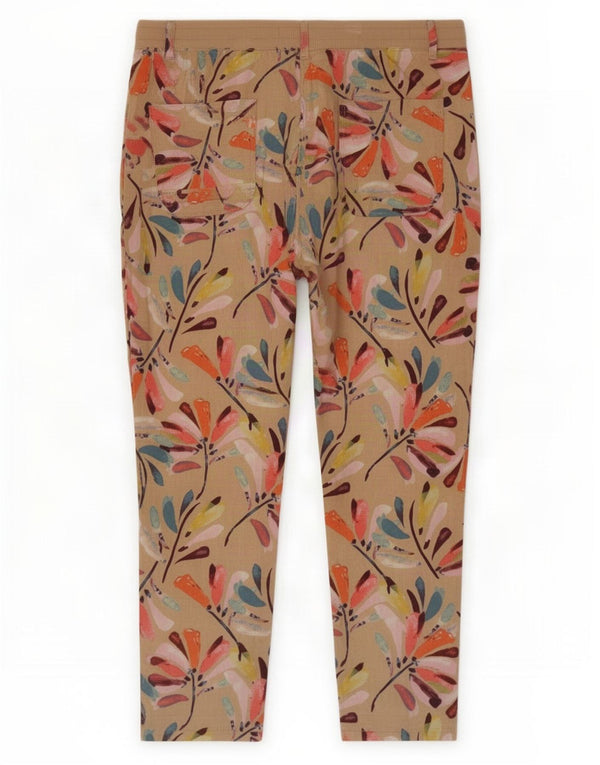Pantaloni corti da donna Marks & Spencer UK 12 medi W34 L25 multicolore