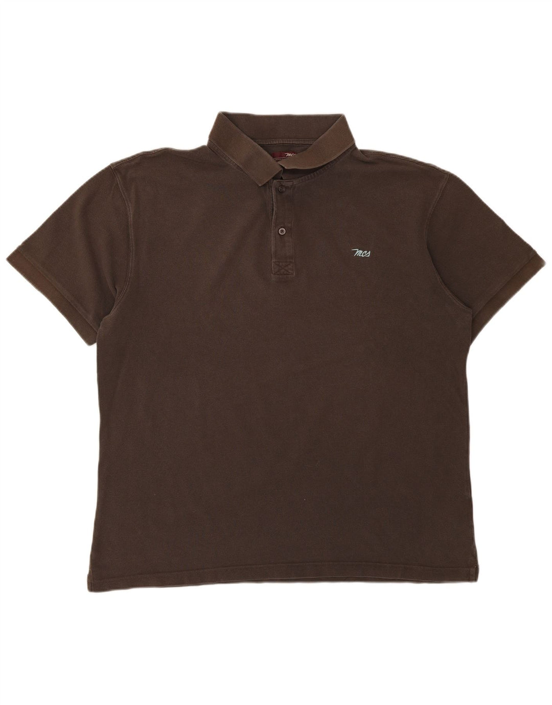 Polo da uomo Marlboro Classics 2XL in cotone marrone
