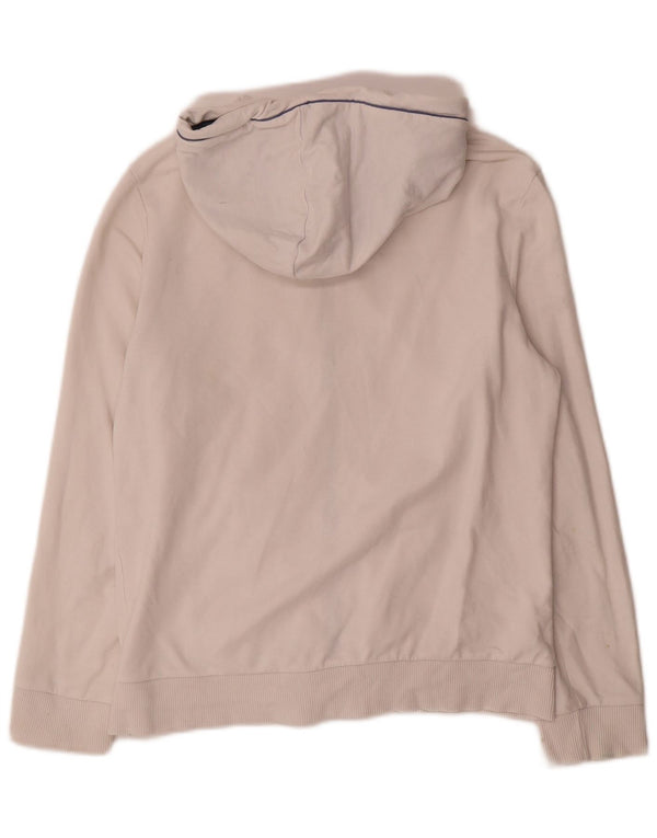 Felpa con cappuccio e zip da donna Puma UK 12 Medium Bianco