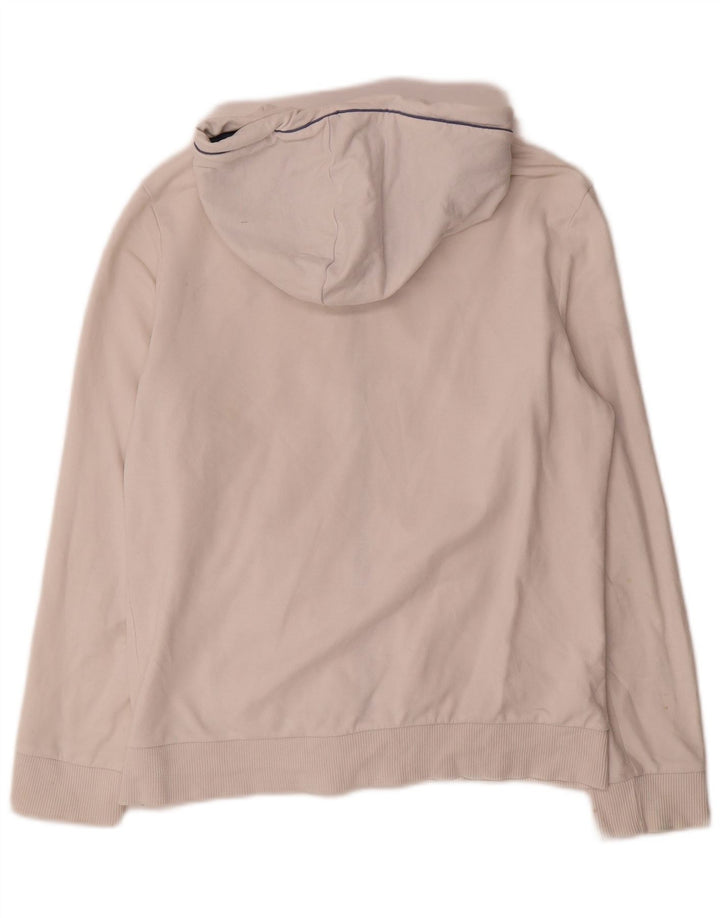 Felpa con cappuccio e zip da donna Puma UK 12 Medium Bianco