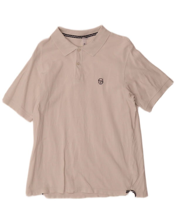 Polo Uomo Sergio Tacchini XL Cotone Bianco
