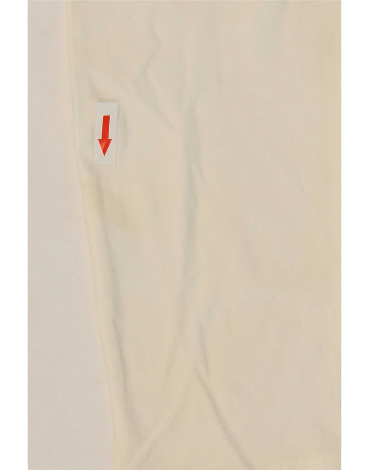 T-shirt da donna Max Mara Top UK 10 Small bianca in viscosa