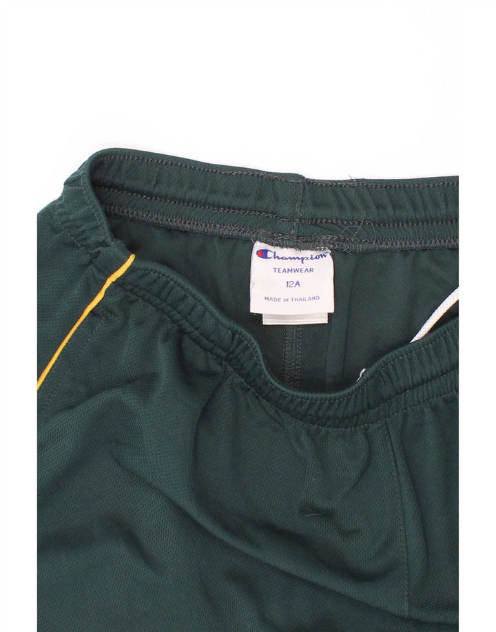 Pantaloncini sportivi Champion da ragazzo 11-12 anni in poliestere verde