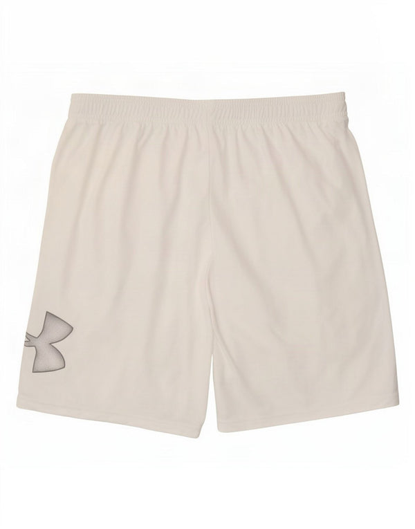 Pantaloncini sportivi Under Armour da uomo Heat Gear Graphic XL bianchi