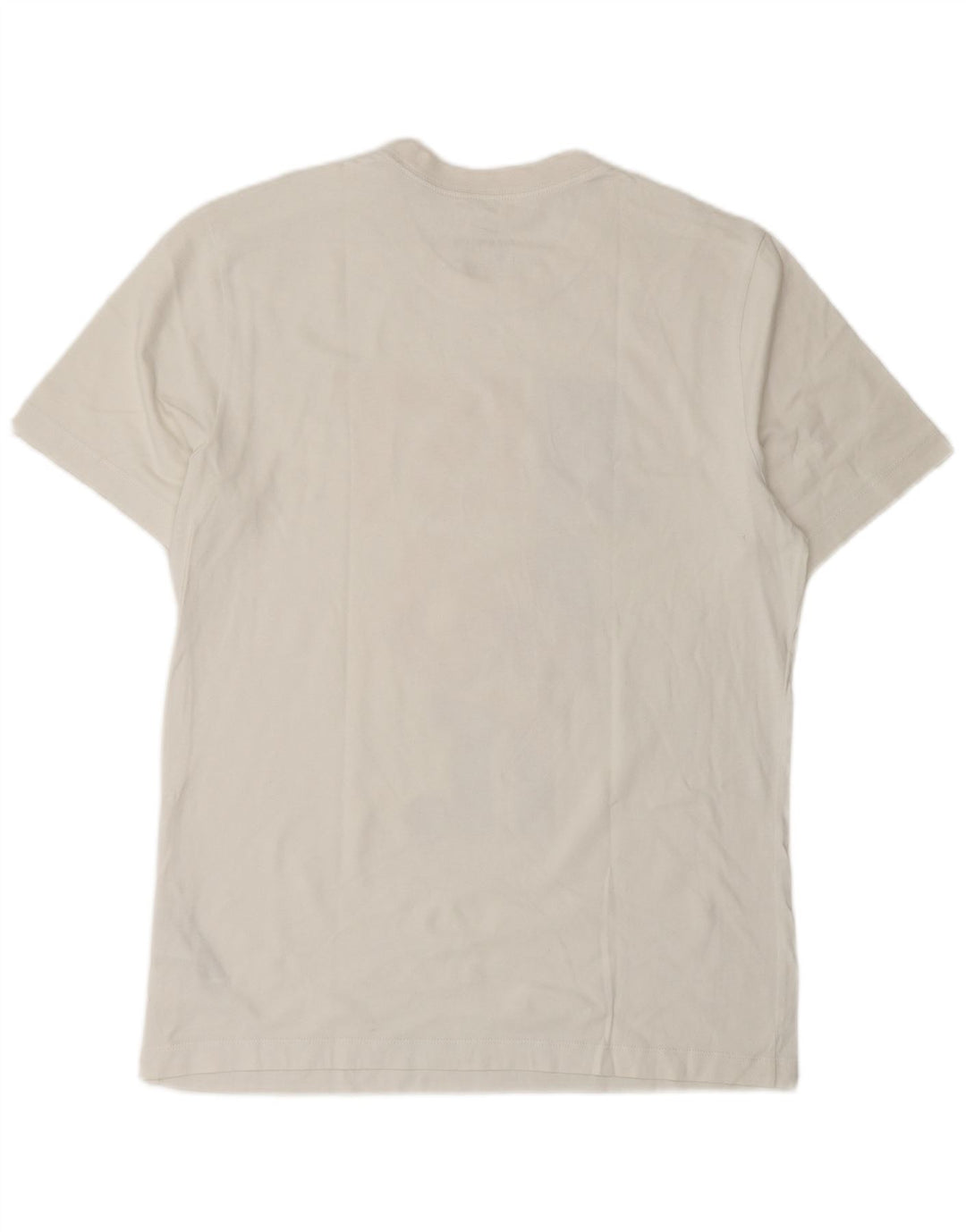 T-shirt grafica da uomo NIKE Top in cotone bianco medio