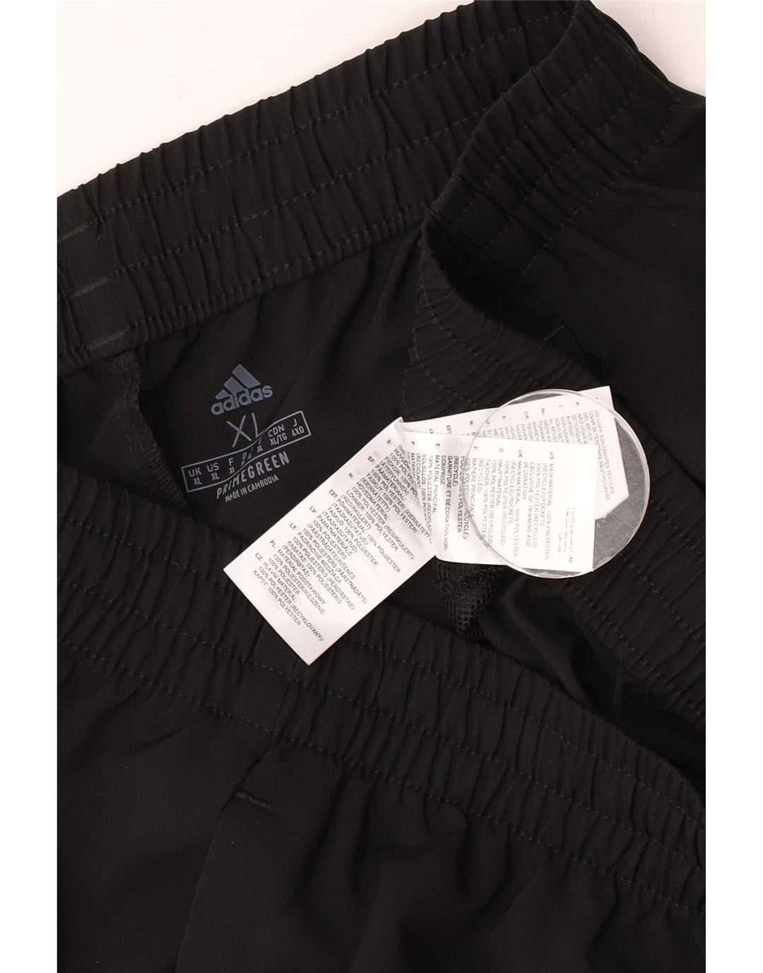 Pantaloni da tuta da uomo Adidas XL poliestere nero