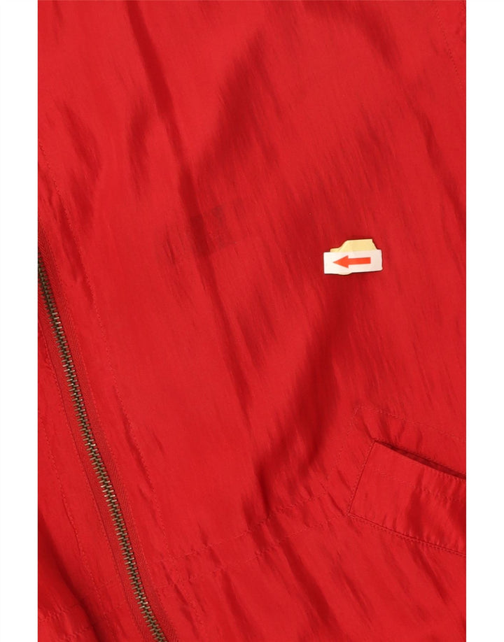 Giubbotto bomber da uomo C.C.CONCORD UK 40 Large Rosso