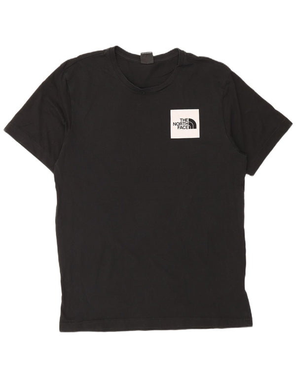 T-shirt grafica da uomo The North Face Top in cotone nero medio
