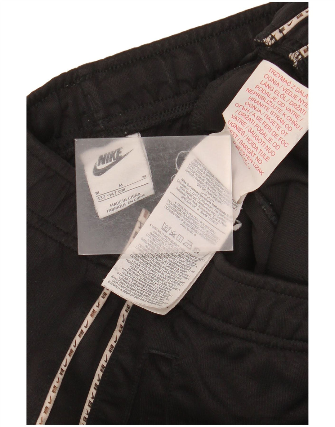 Pantaloni da tuta da ragazzo Nike Joggers 10-11 anni medio nero poliestere
