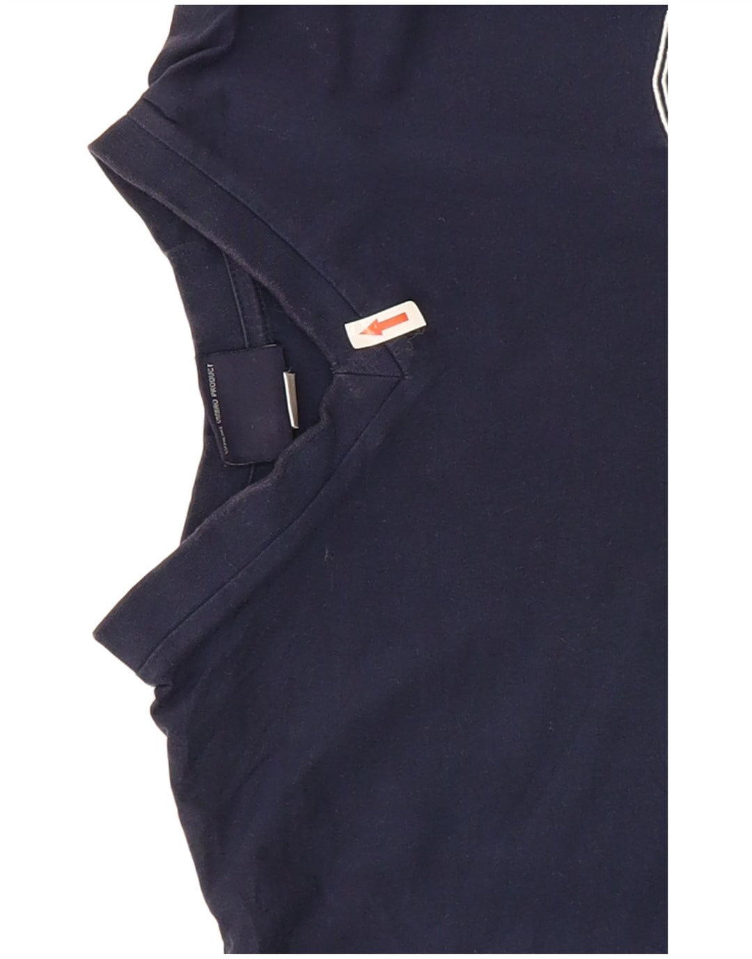 T-shirt da uomo Umbro Top medio in cotone blu navy