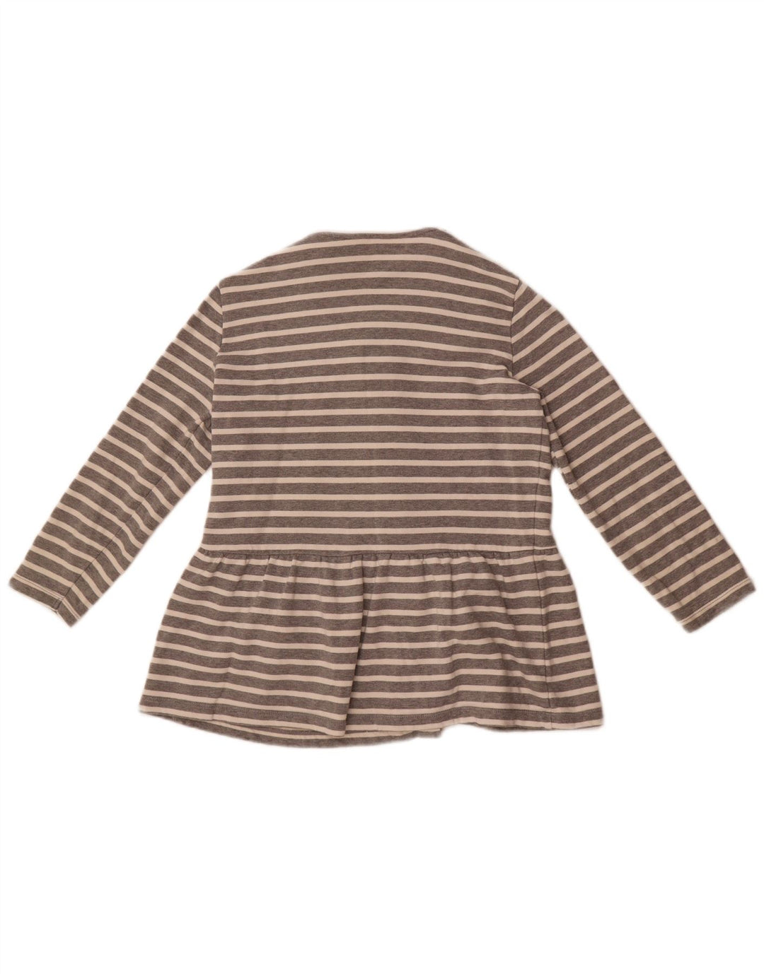 Camicetta da donna Sun68 UK 10 piccolo cotone a righe grigie