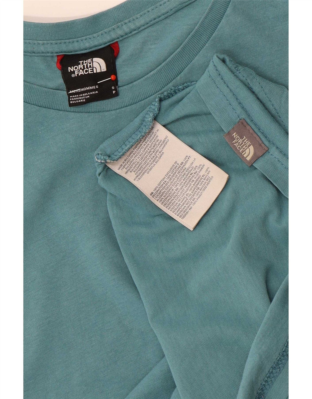 T-shirt da uomo The North Face Top Small in cotone blu