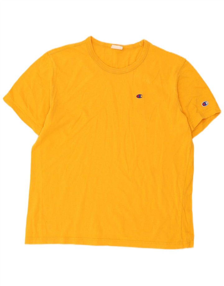T-shirt da uomo Champion Top gialla media