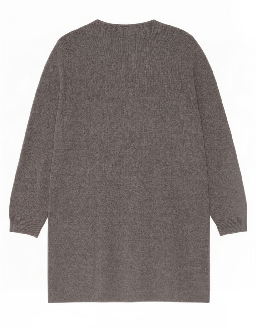 Maglione cardigan aperto lungo da donna Marks & Spencer UK 12 Grigio medio