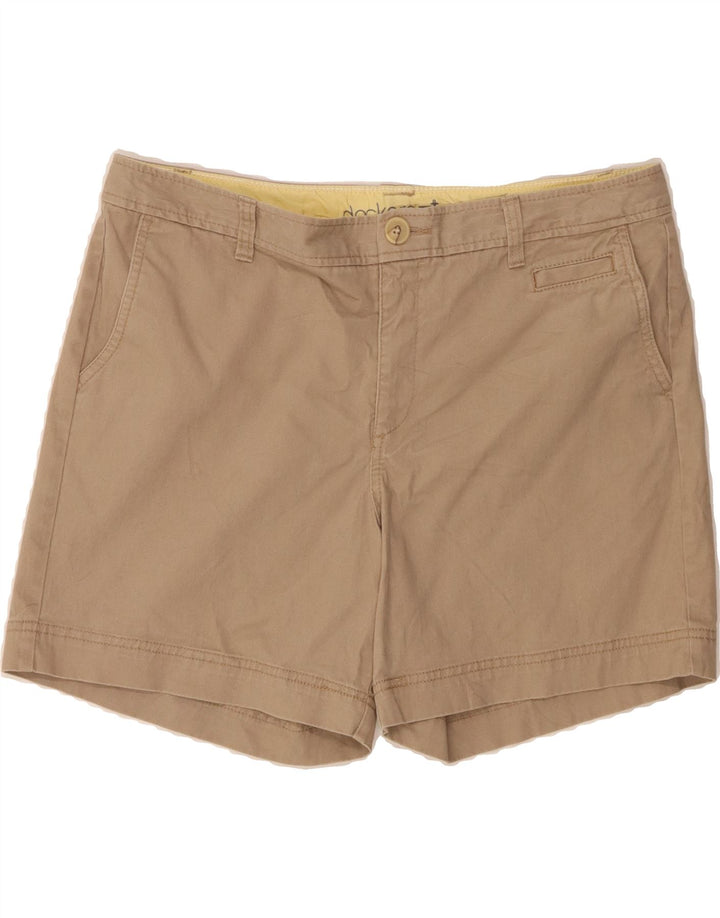 DOCKERS Womens Chino Shorts US 14 XL W34  Brown Vintage Dockers and Second-Hand Dockers from Messina Hembry 