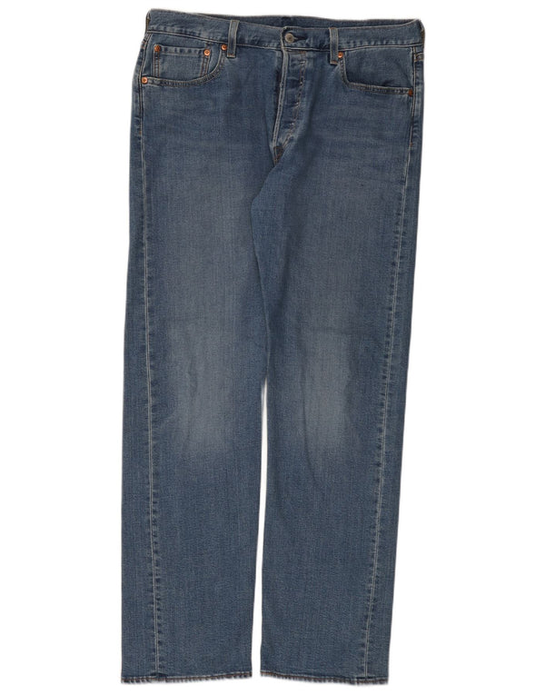 Levi's Uomo 501 Jeans dritti W33 L32 Cotone Blu