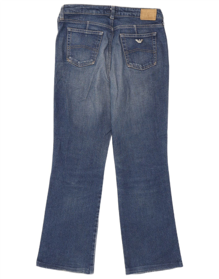Jeans Bootcut da donna Armani W30 L28 cotone blu