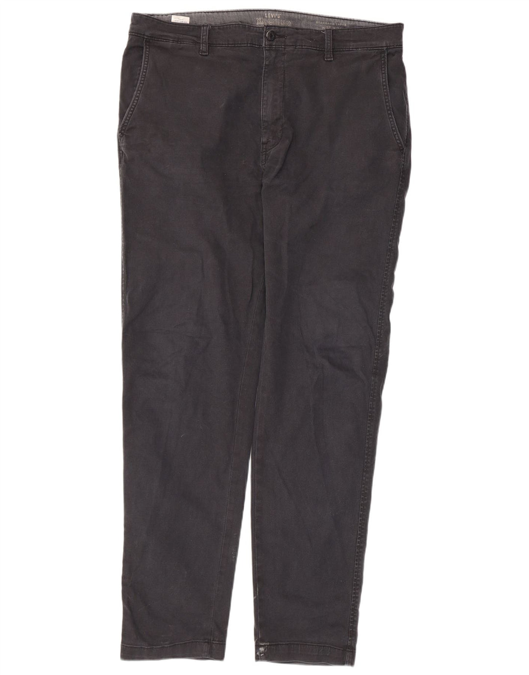 Pantaloni chino affusolati dalla vestibilità standard da uomo Levi's W36 L32 Grigi