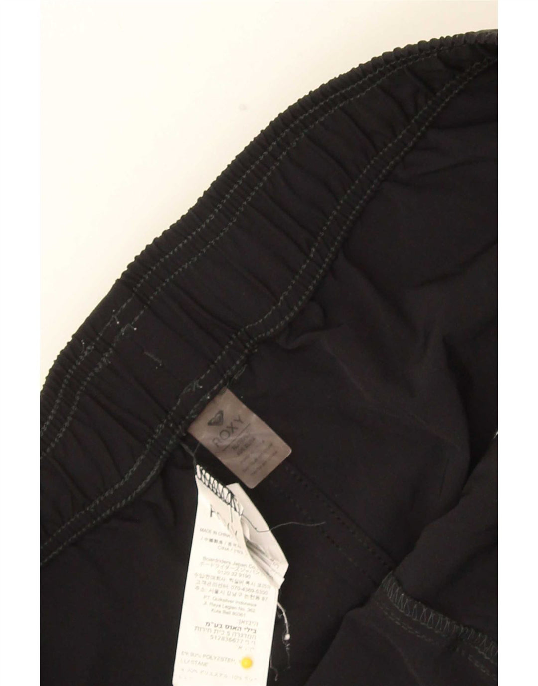 Pantaloncini da bagno da uomo Roxy XL poliestere maculato nero