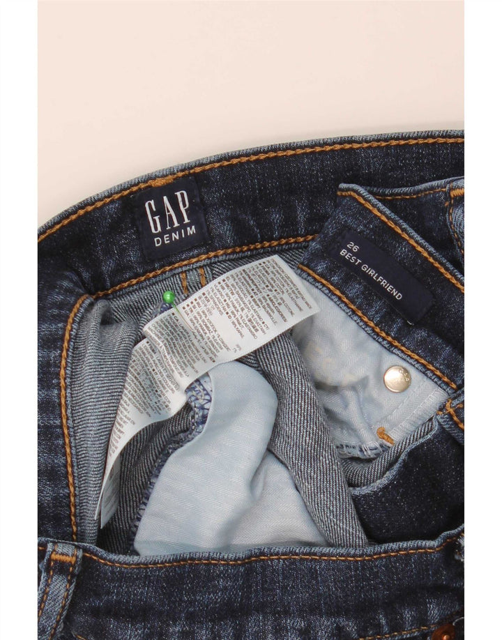 Jeans Gap Girlfriend Slim da donna W26 L27 cotone blu