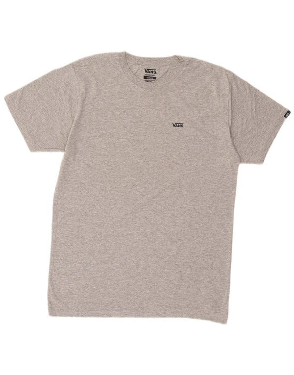 T-shirt da uomo dalla vestibilità classica VANS, in cotone grigio medio