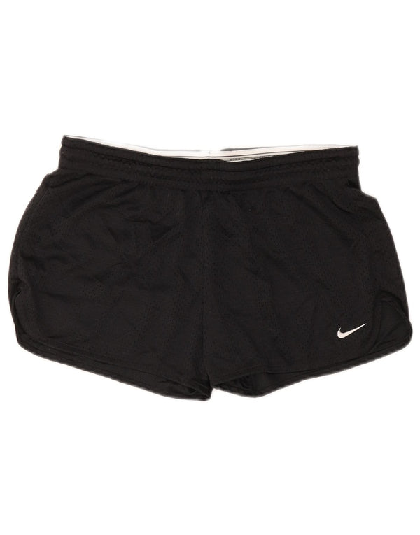 Pantaloncini sportivi da donna NIKE UK 10 piccoli poliestere nero