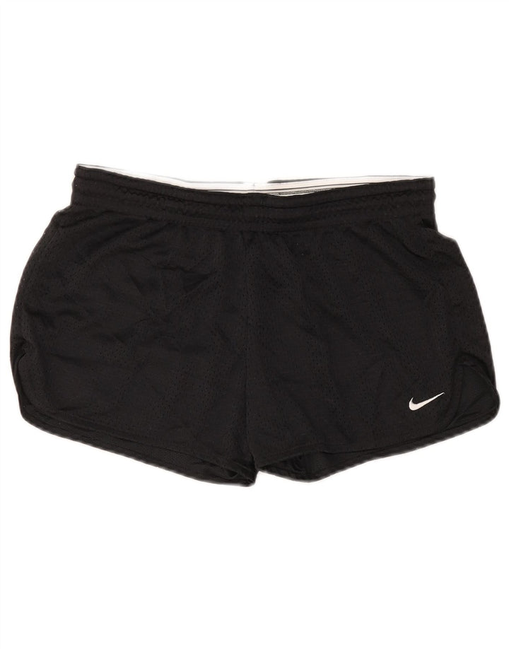 Pantaloncini sportivi da donna NIKE UK 10 piccoli poliestere nero