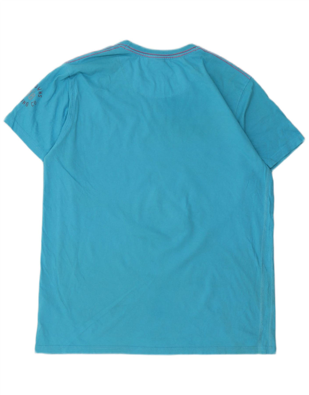 JOE BROWNS T-shirt grafica da uomo grande in cotone blu