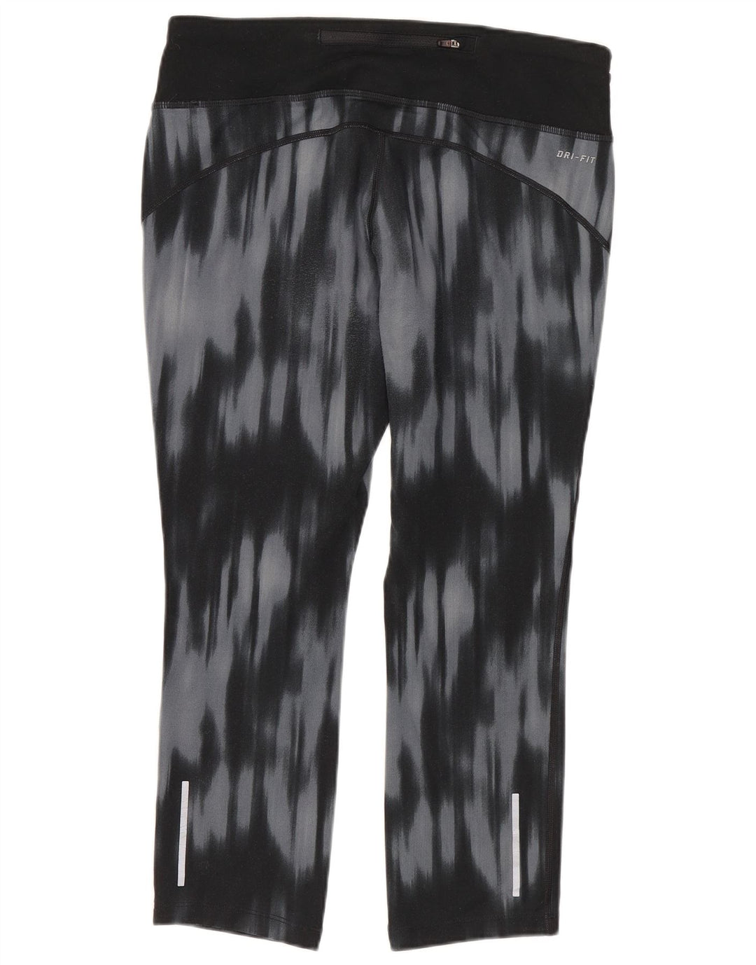 Leggings Nike Dri Fit Capri da donna UK 12 poliestere tie dye blu medio