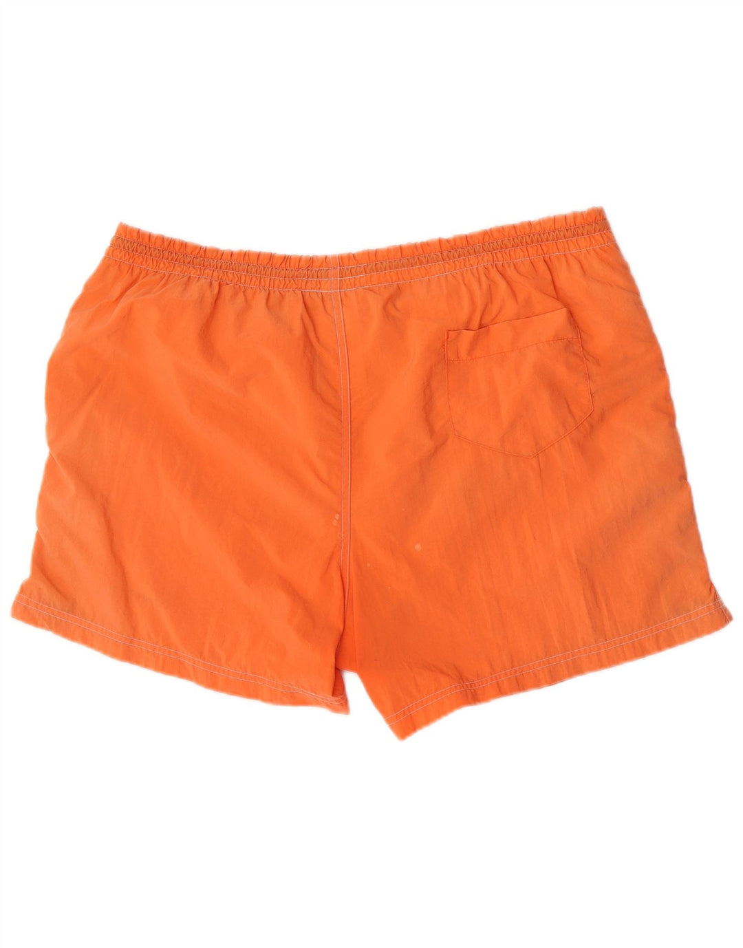 Pantaloncini da bagno grafici da uomo Champion 2XL arancione color block in poliammide