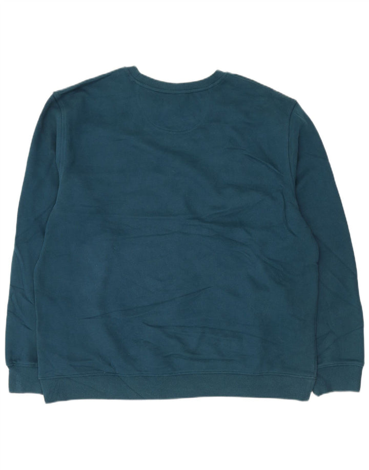 Felpa da uomo IZOD maglione XL verde cotone