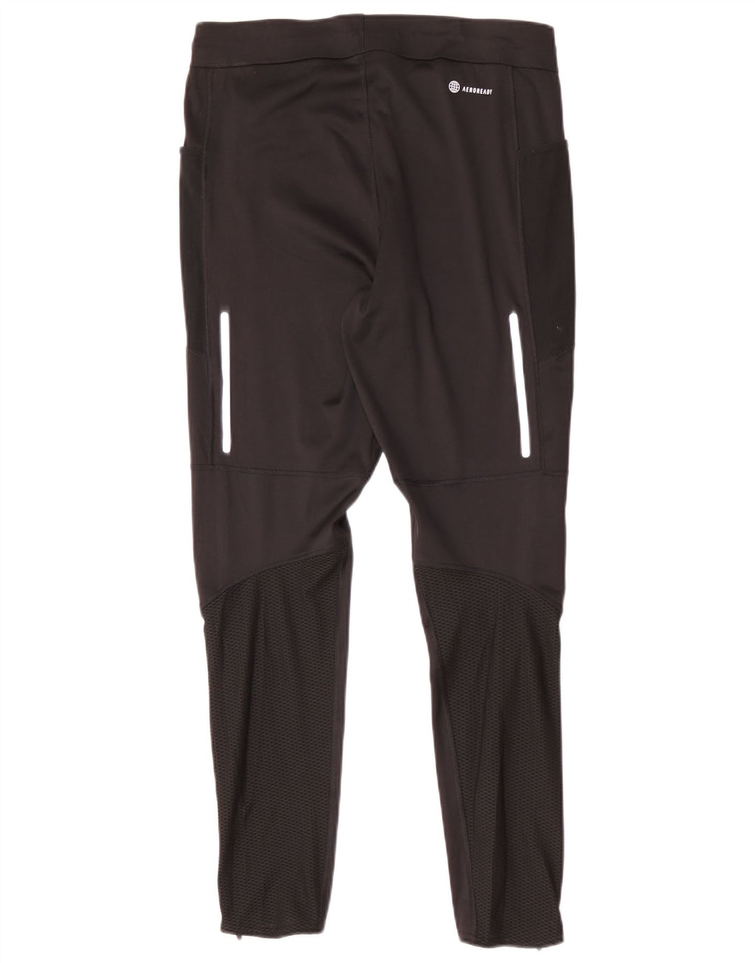 Pantaloni da tuta slim da uomo Adidas Large neri in poliestere