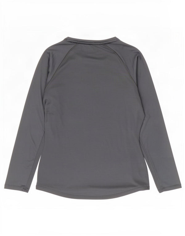 Maglia da donna Canterbury a maniche lunghe UK 10 Small Grigio Poliestere