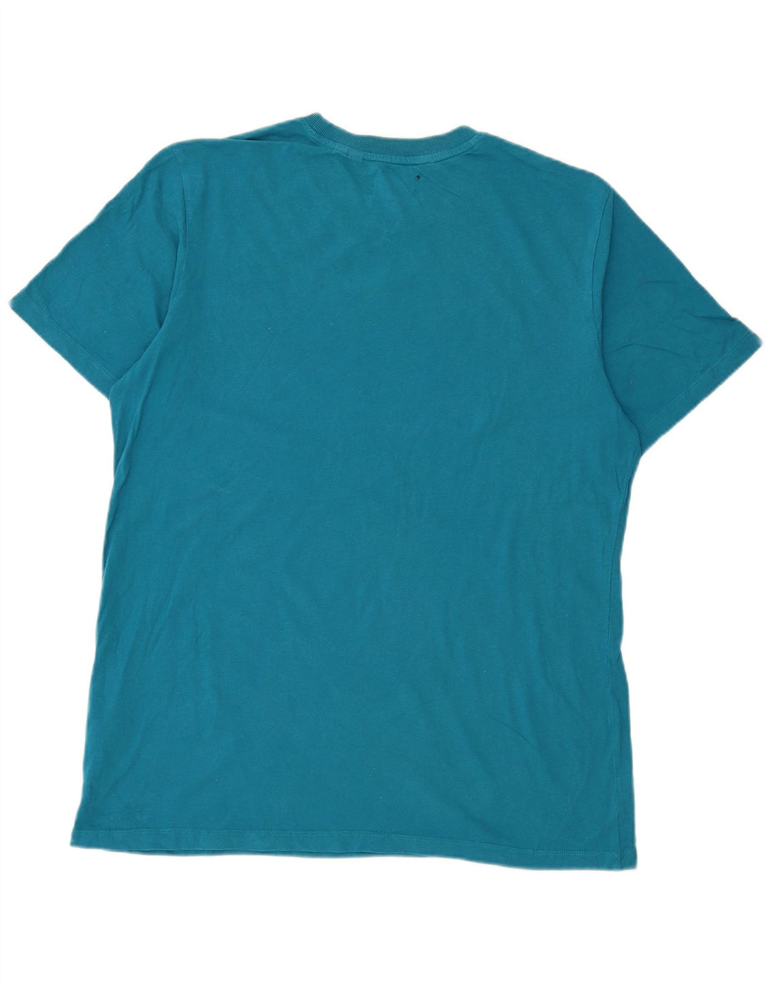 T-shirt da donna Superdry Top Large in cotone blu