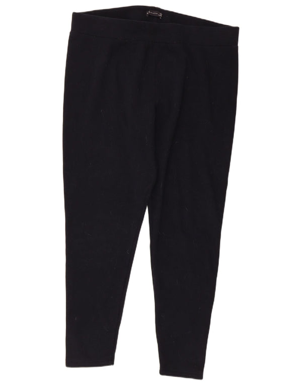Pantaloni casual slim da uomo Marks & Spencer UK 20 2XL W38 L28 Blu navy