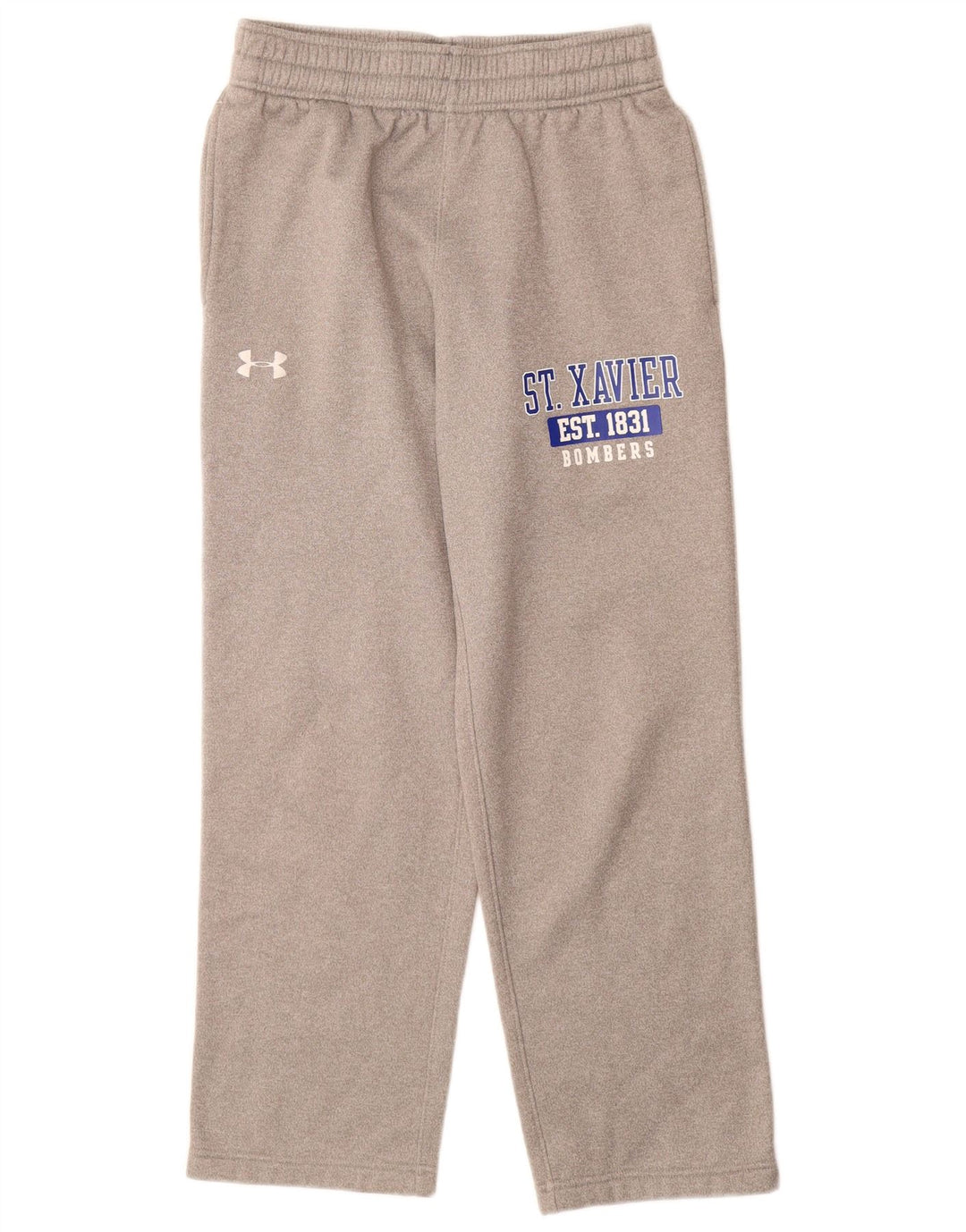 Pantaloni da tuta con grafica da uomo UNDER ARMOUR piccoli in poliestere grigio