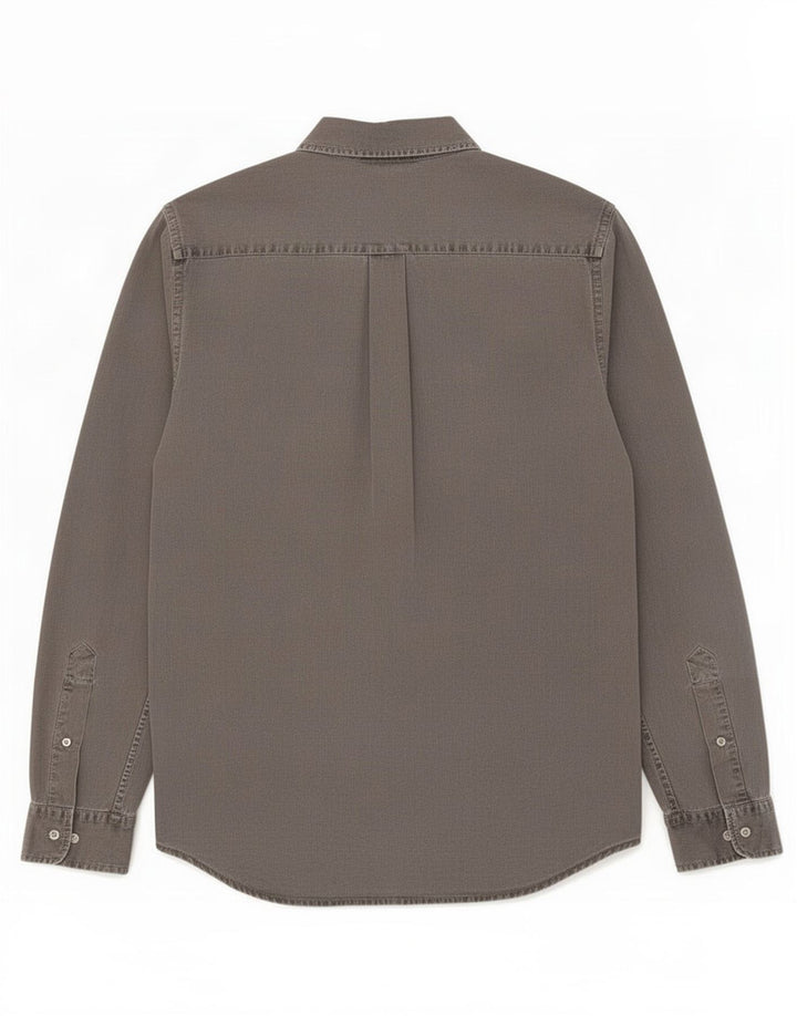 Camicia di jeans da uomo Murphy & Nye grande cotone grigio