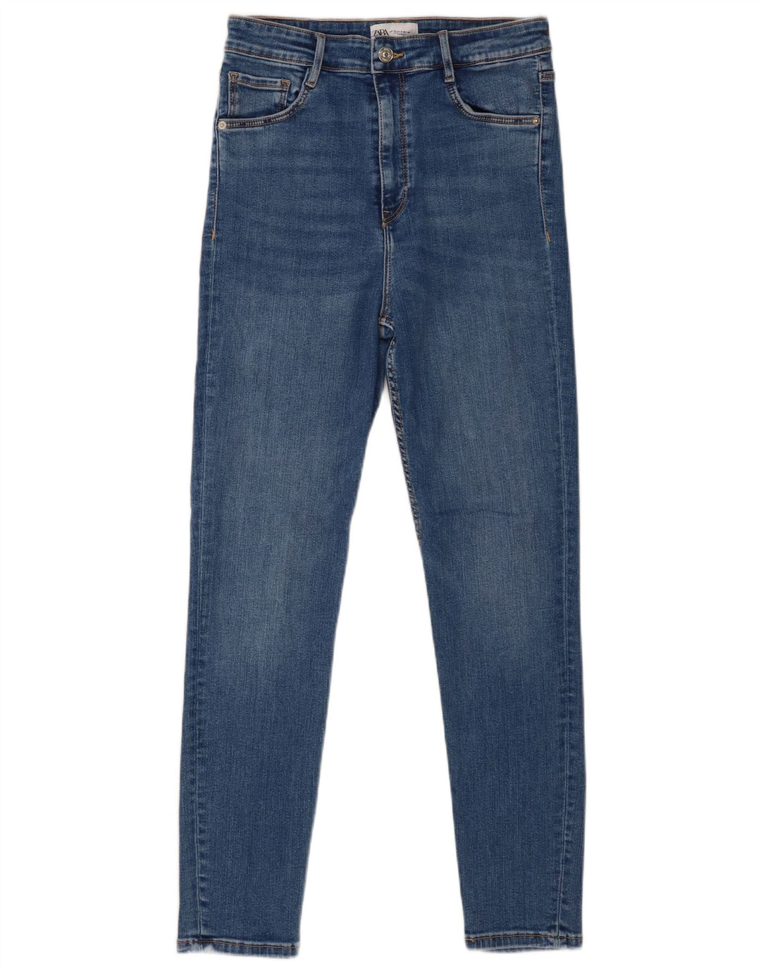 Jeans skinny da donna Zara EU 40 medi W30 L27 Blu