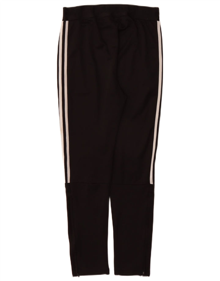 Pantaloni della tuta Adidas Climalite da ragazza 13-14 anni in poliestere nero