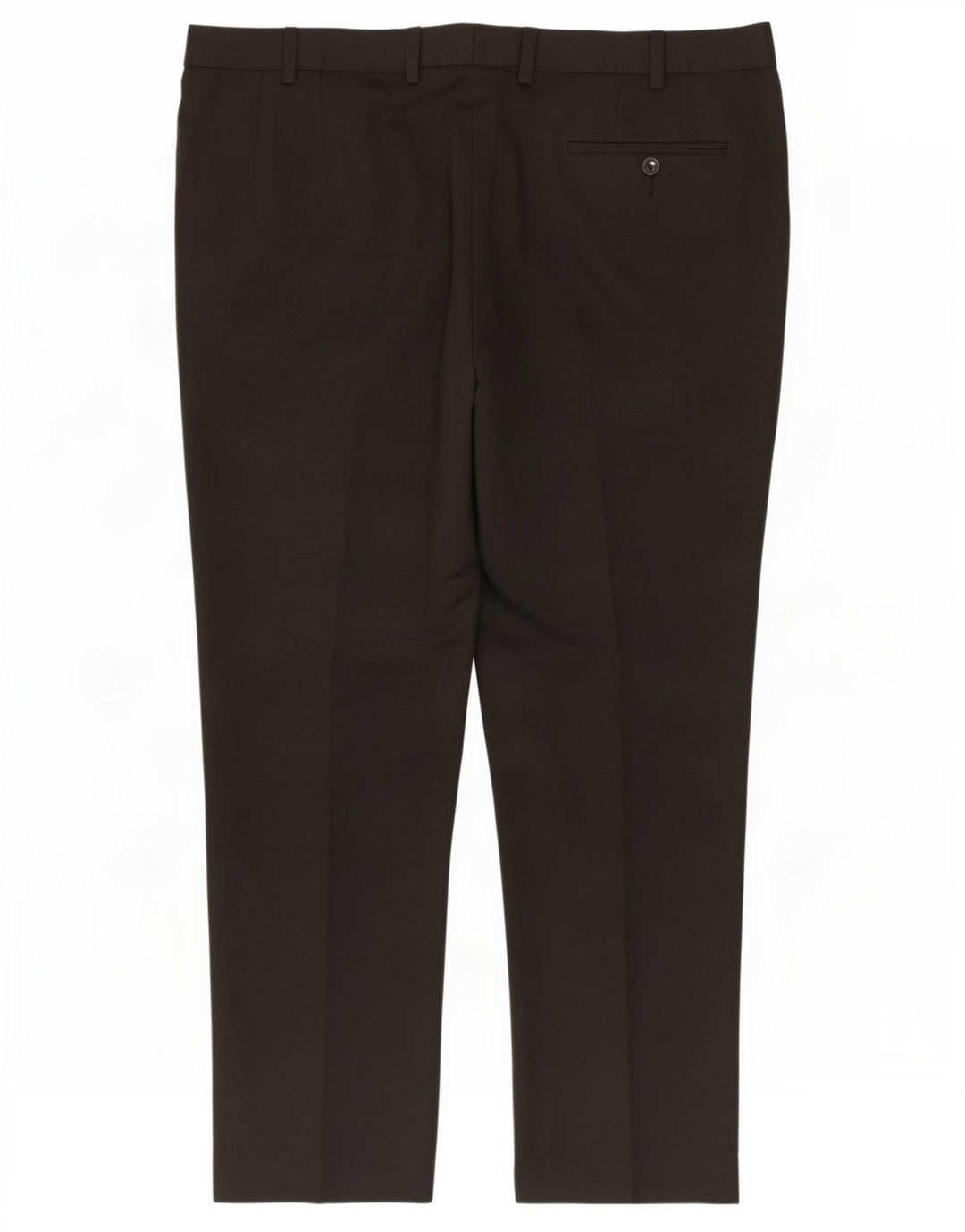 Pantaloni da abito vestibilità regolare Marks & Spencer da uomo W40 L29 poliestere nero