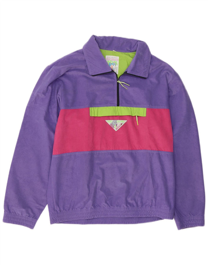 Top da tuta con pullover grafico da donna Bailo EU 46 XL Viola Colourblock
