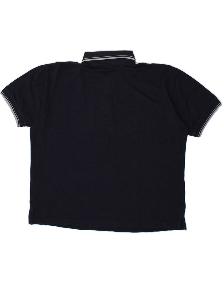 KAPPA Mens Polo Shirt XL Navy Blue Cotton Vintage Kappa and Second-Hand Kappa from Messina Hembry 